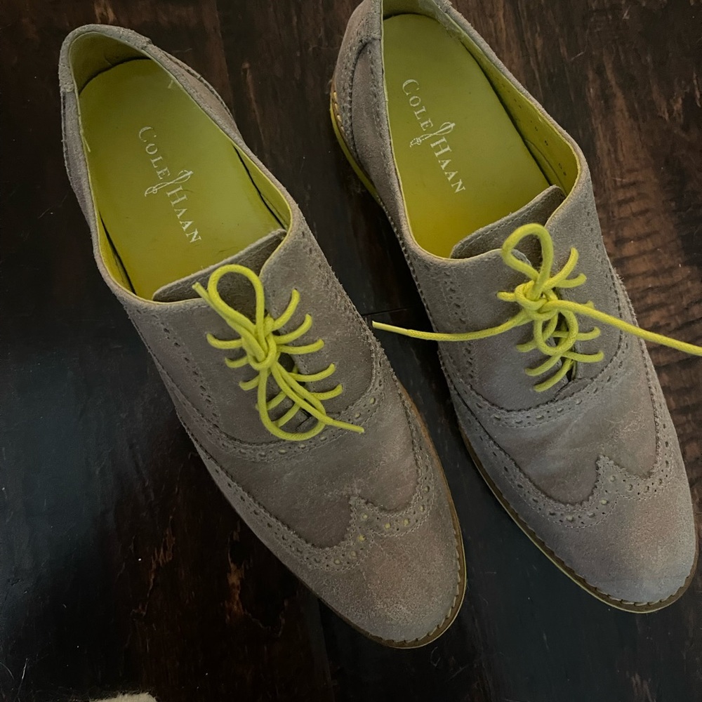 Cole Haan Oxford Suede Shoe - Picture 2 of 5